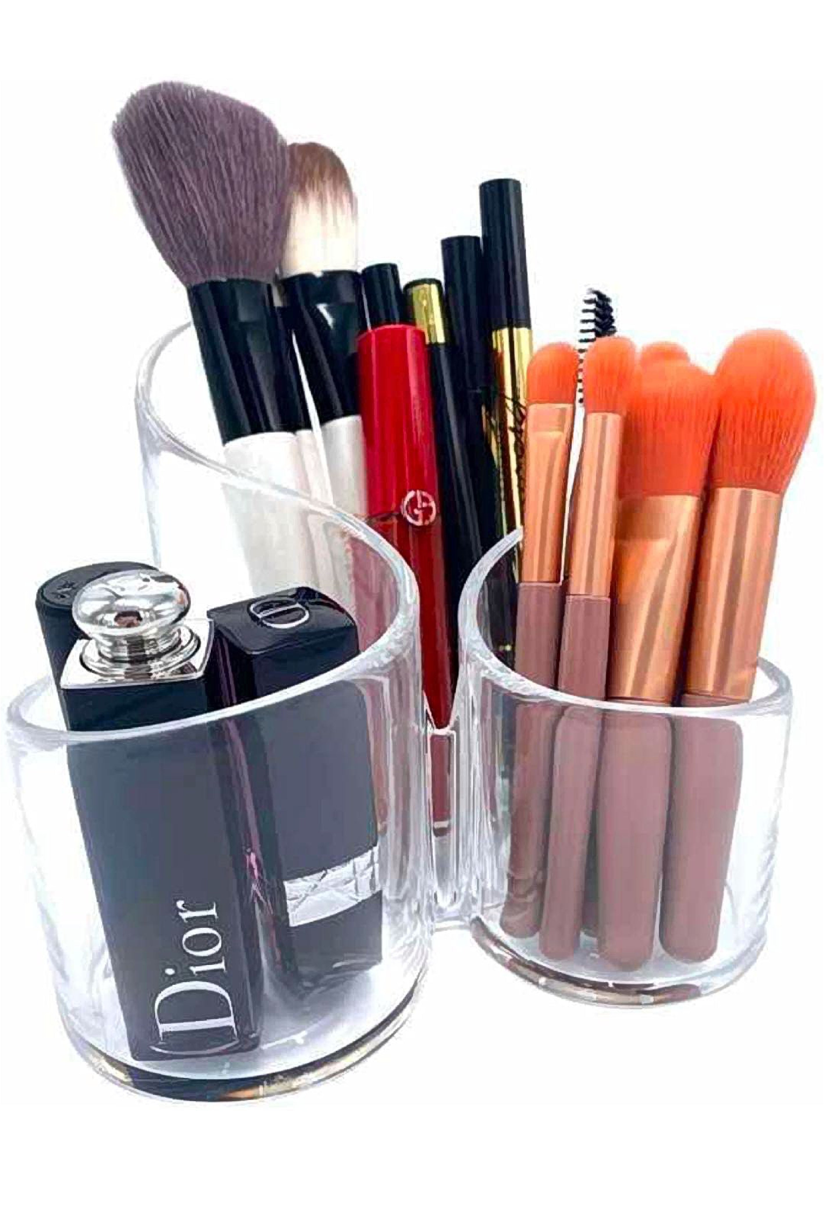 3 Grid Transparent Makeup Box