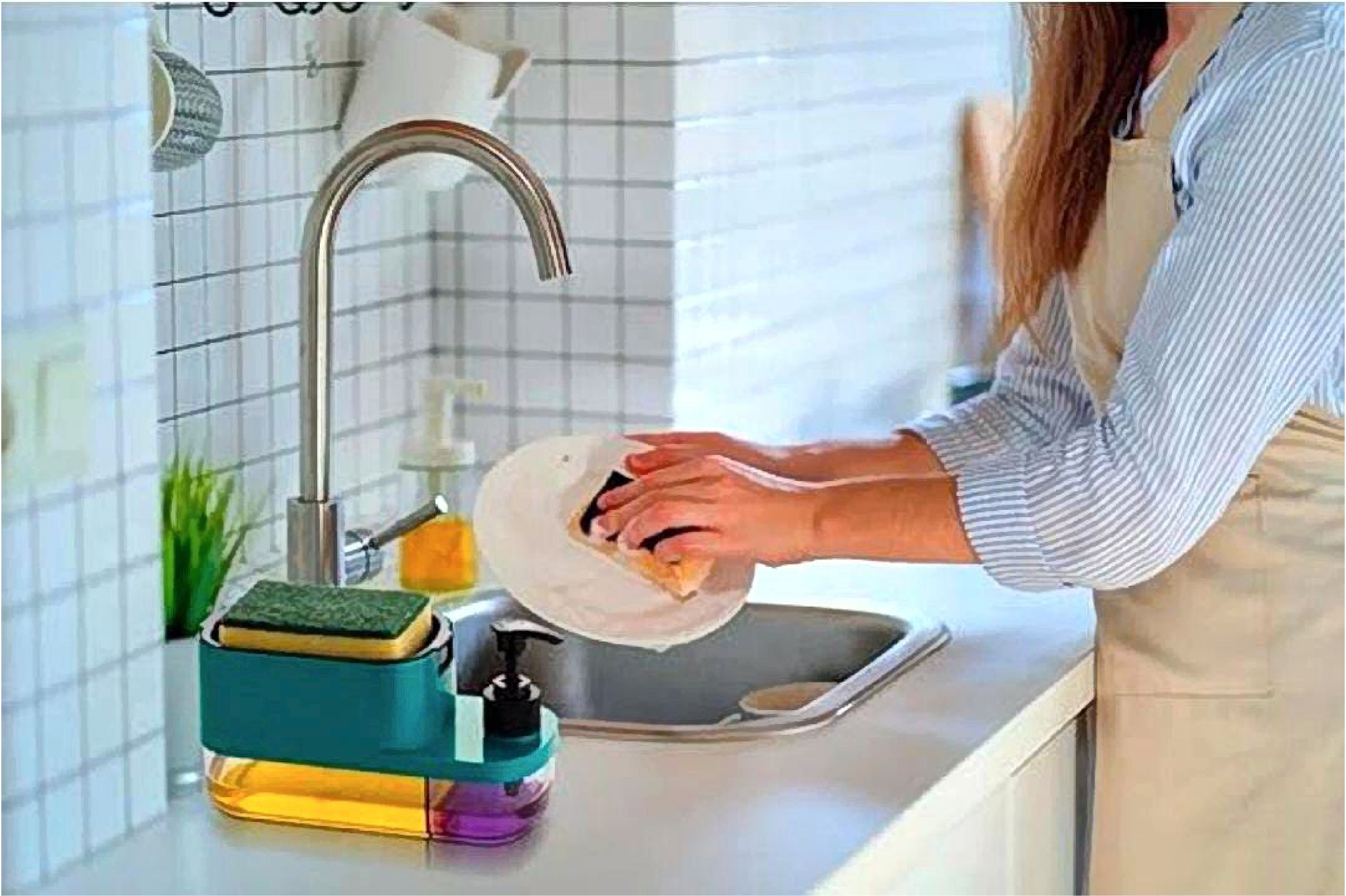 3-in-1 Liquid Soap Dispenser