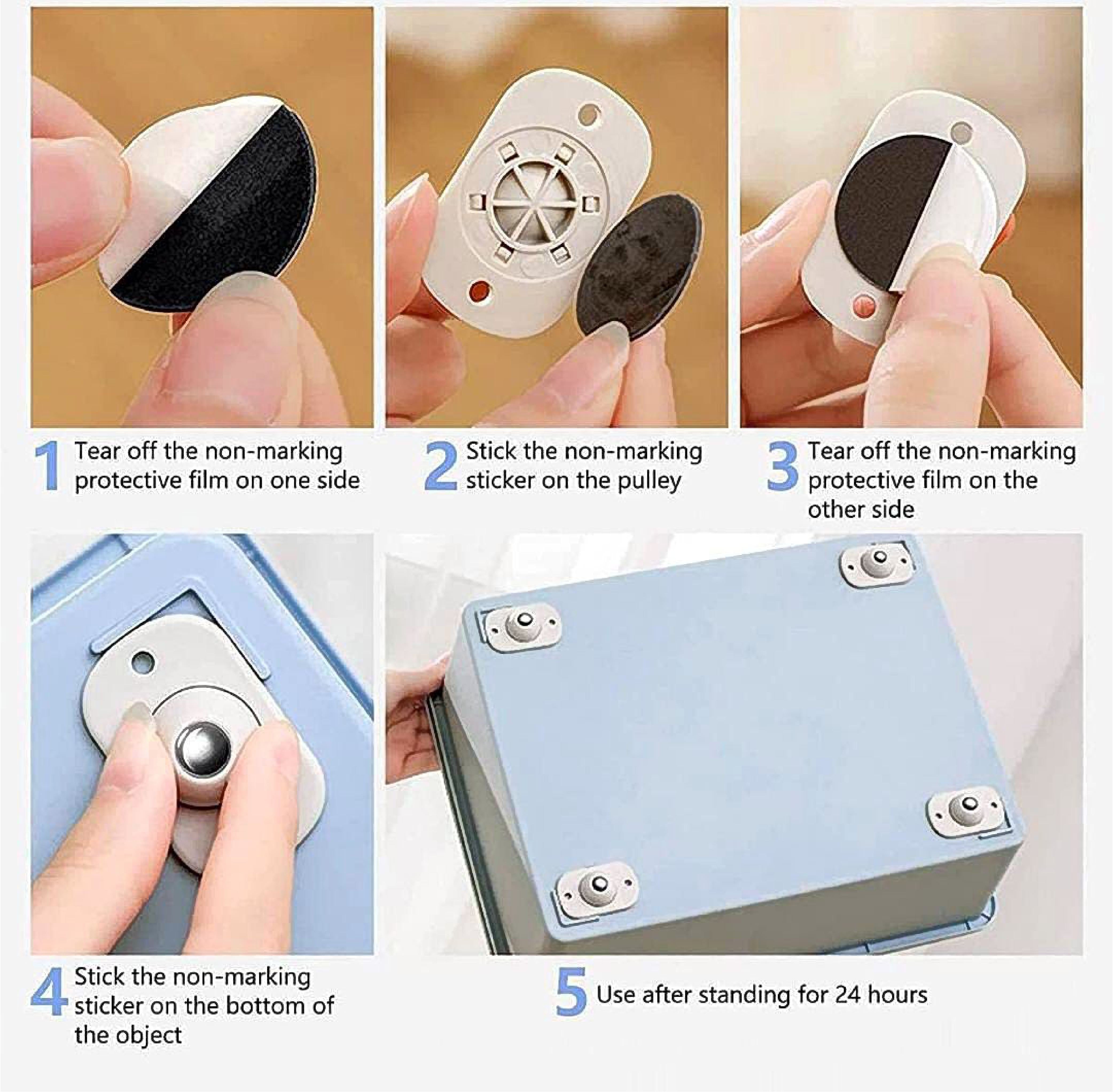 4 PCS Furniture Roller Set