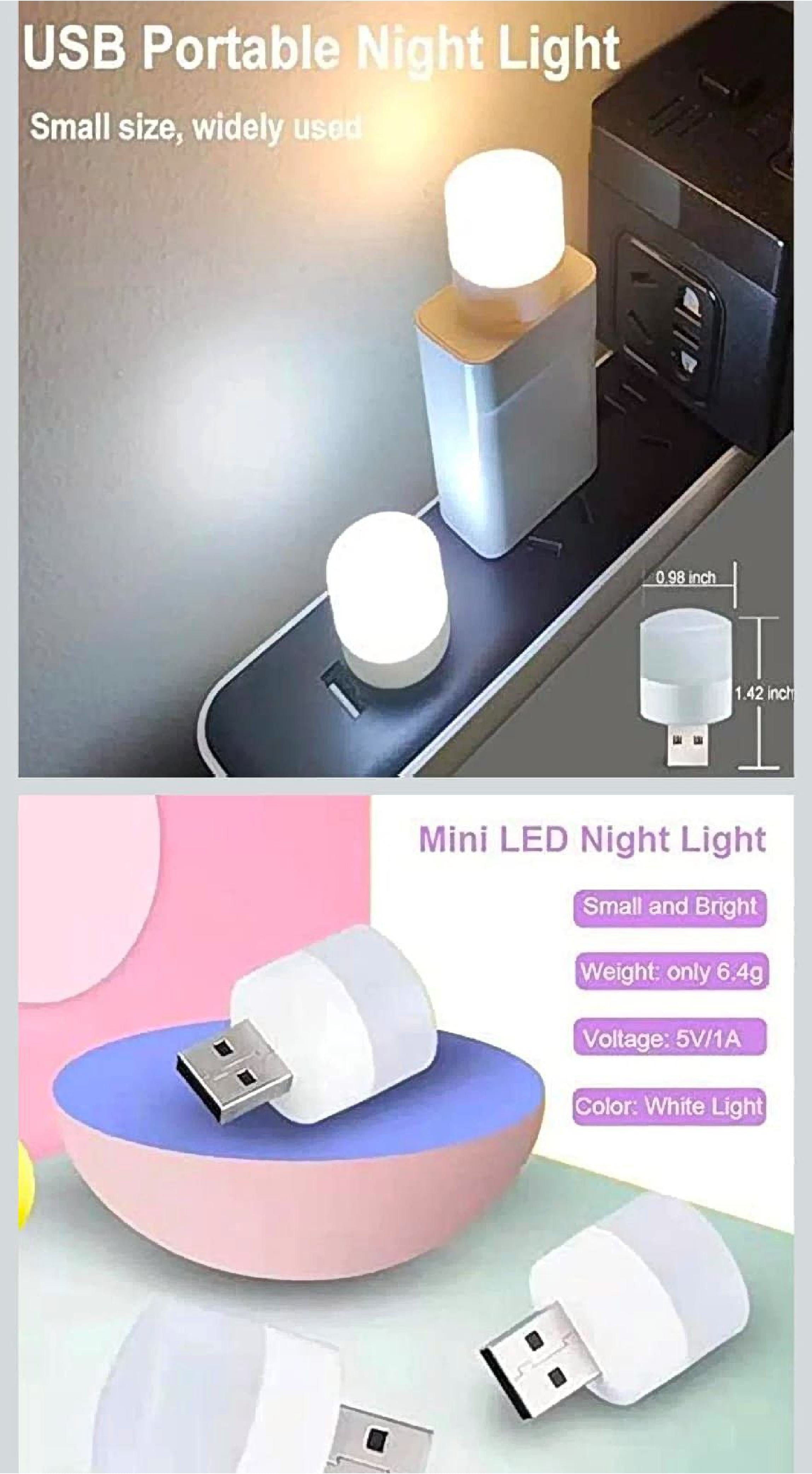 4 PCS LED USB Light Set