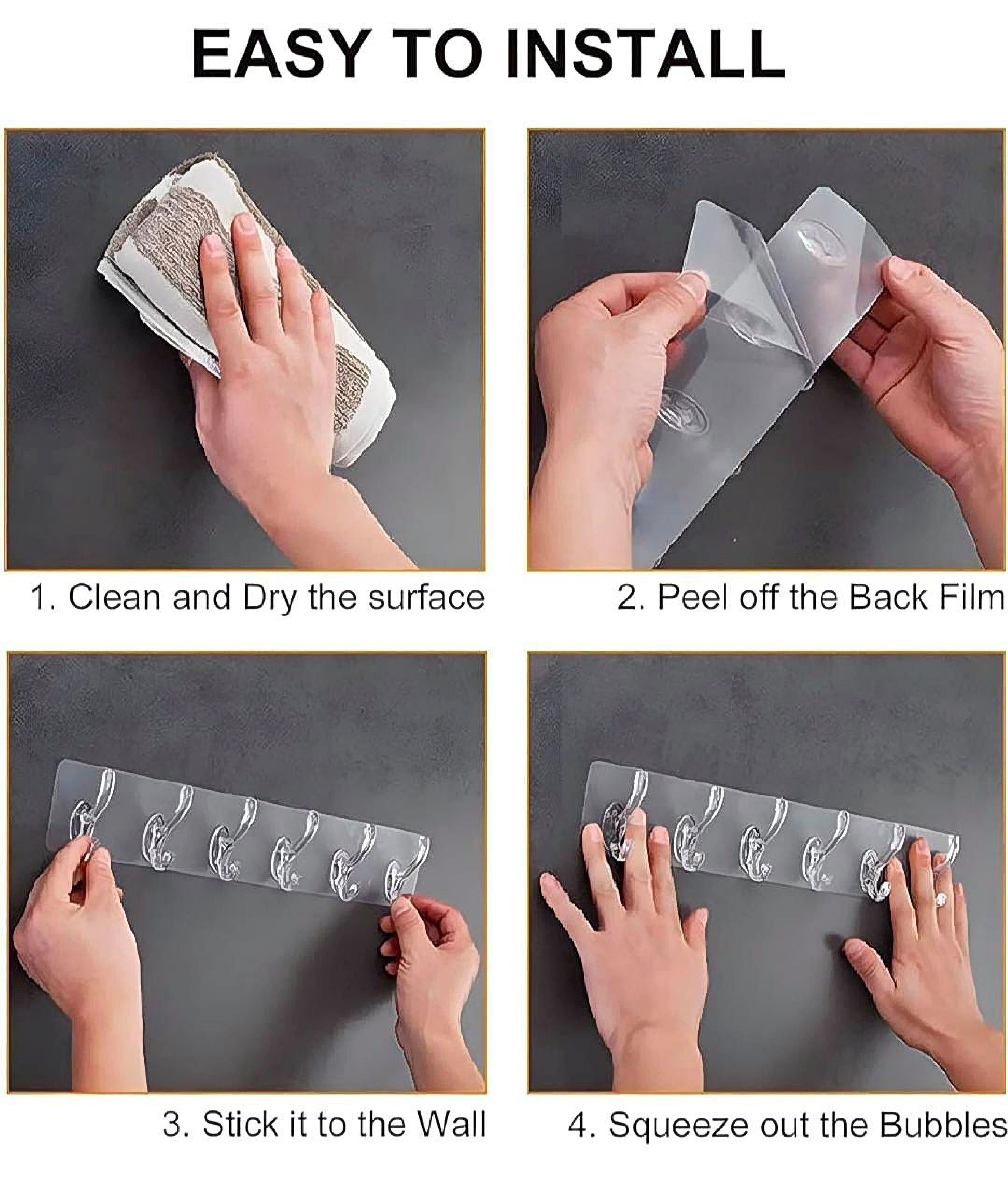 6 PCS Sticker Hook Set - 2 pcs