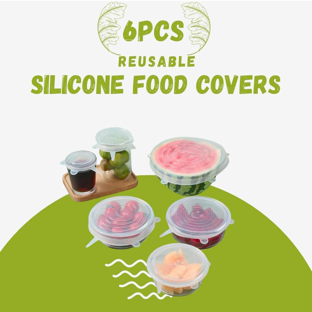 Reusable Silicone Stretch Lids