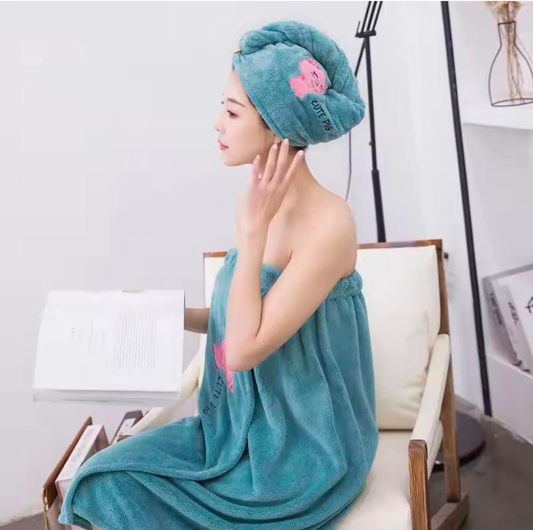 Women’s Wearable Bath Towels