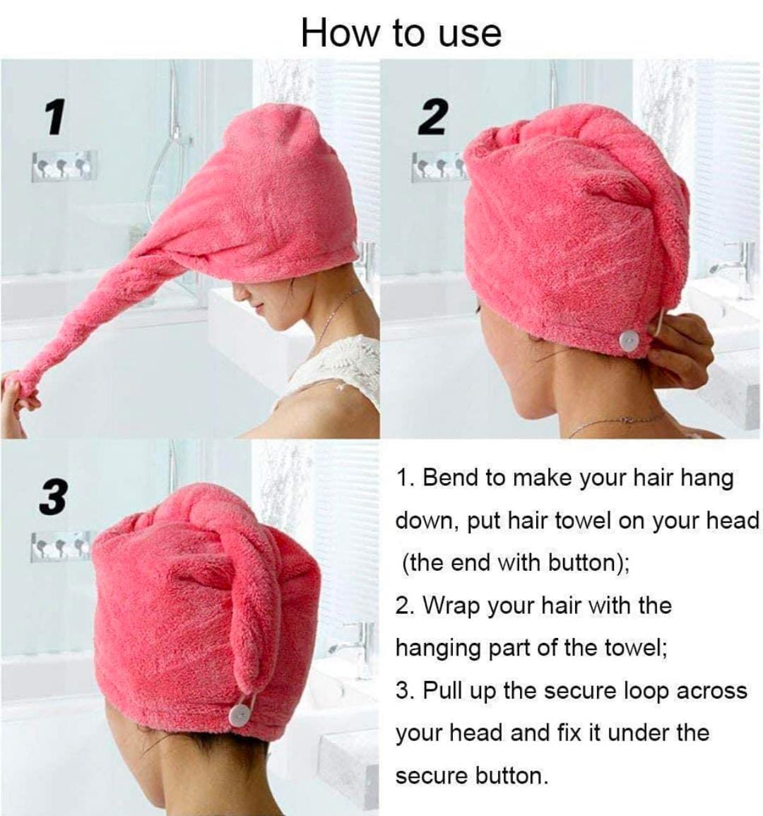 80gm Hair Towel Wrap