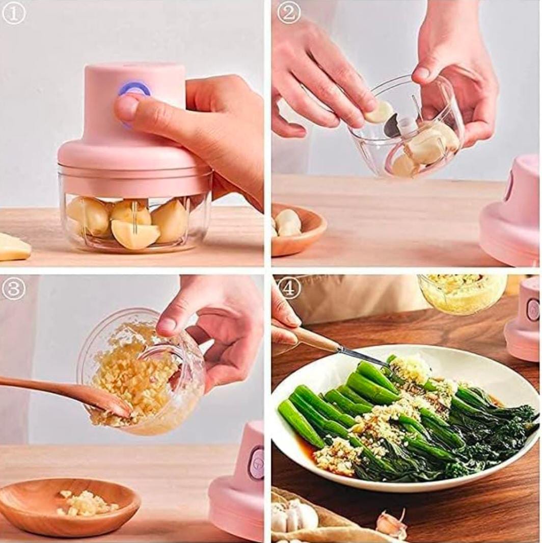 Mini Electric Garlic Chopper