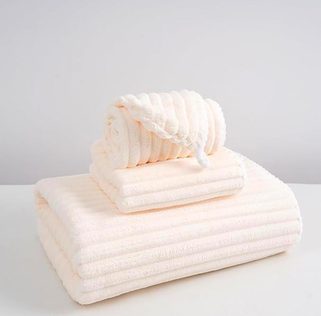 3 Pcs Towel Set