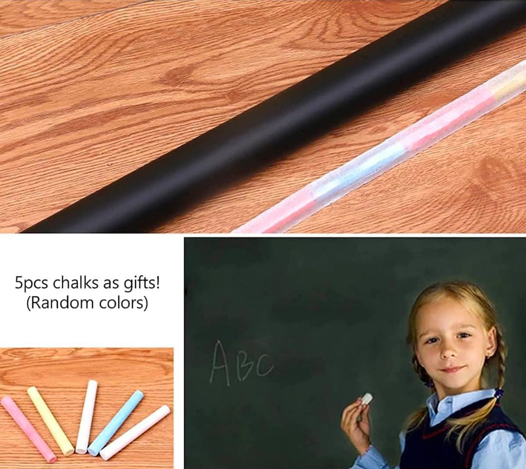 Black Board Sticker (45×200 cm)