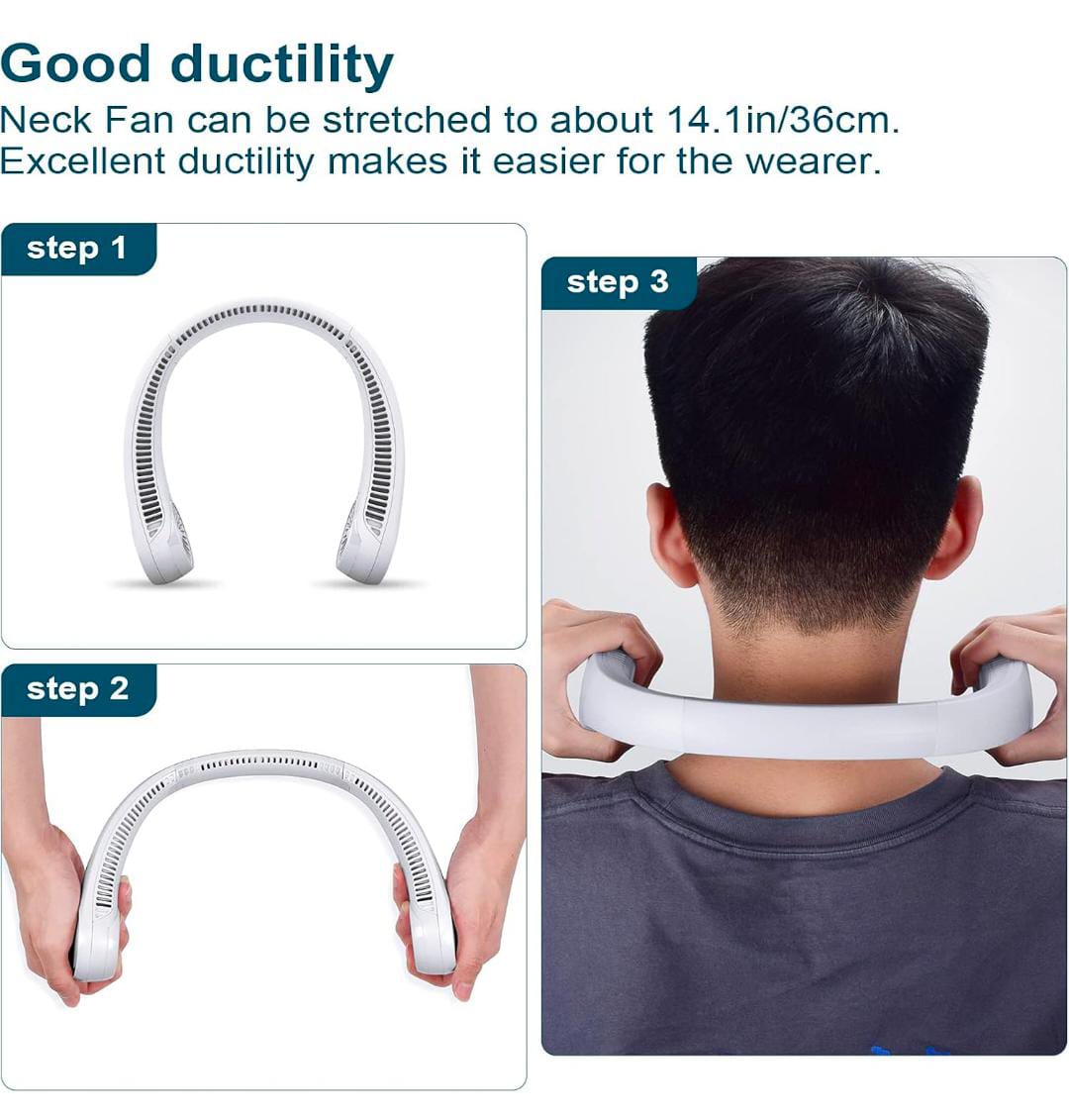 Portable Neck Fan