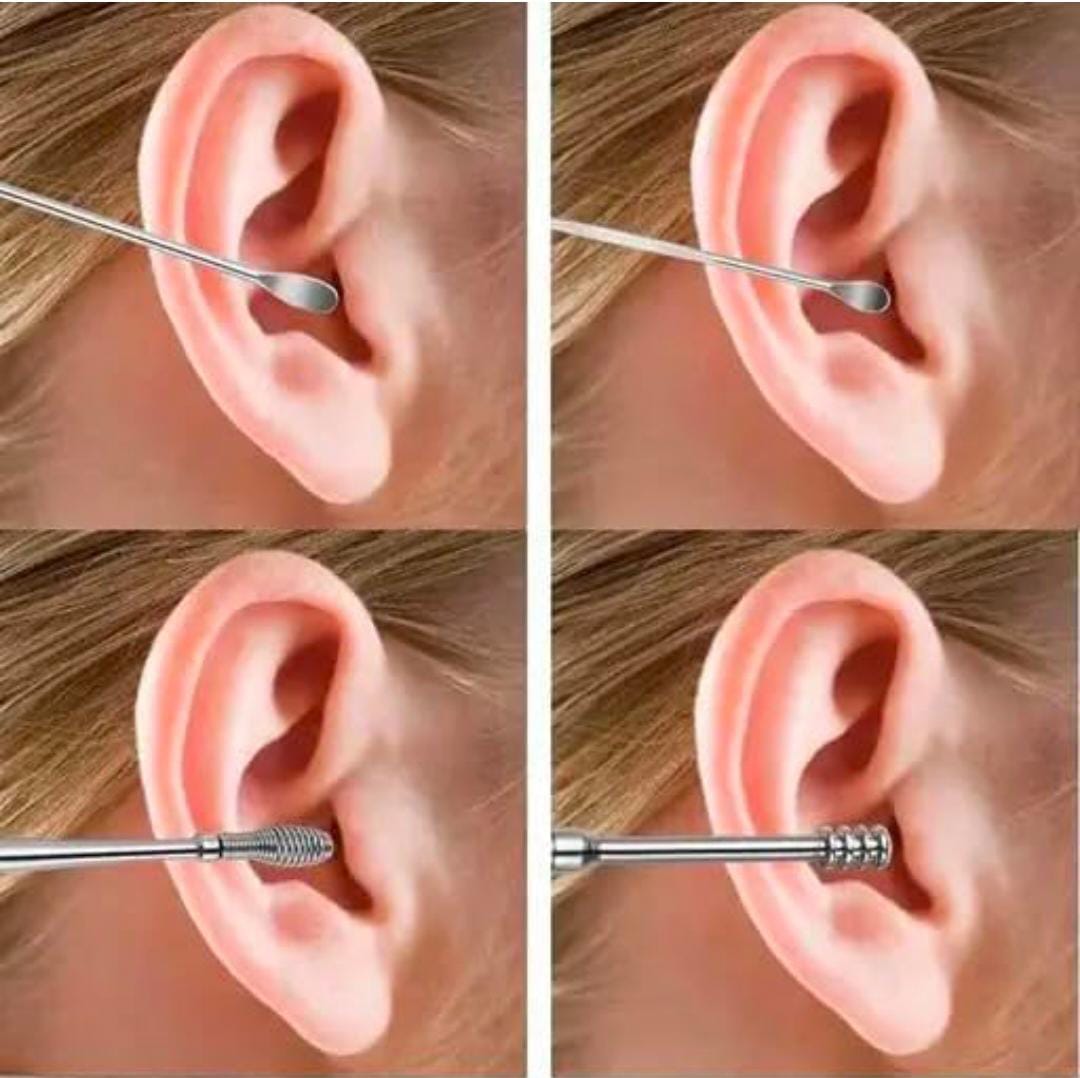Leather Ear Pick Set - 3 PCs