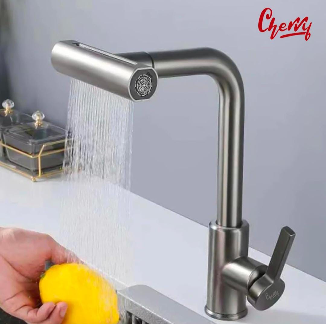 4 in 1 Waterfall Kitchen Faucet