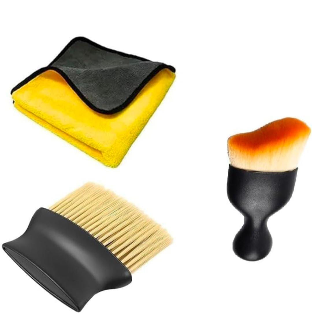 Car Dust Cleaning Kit – 3 Pcs