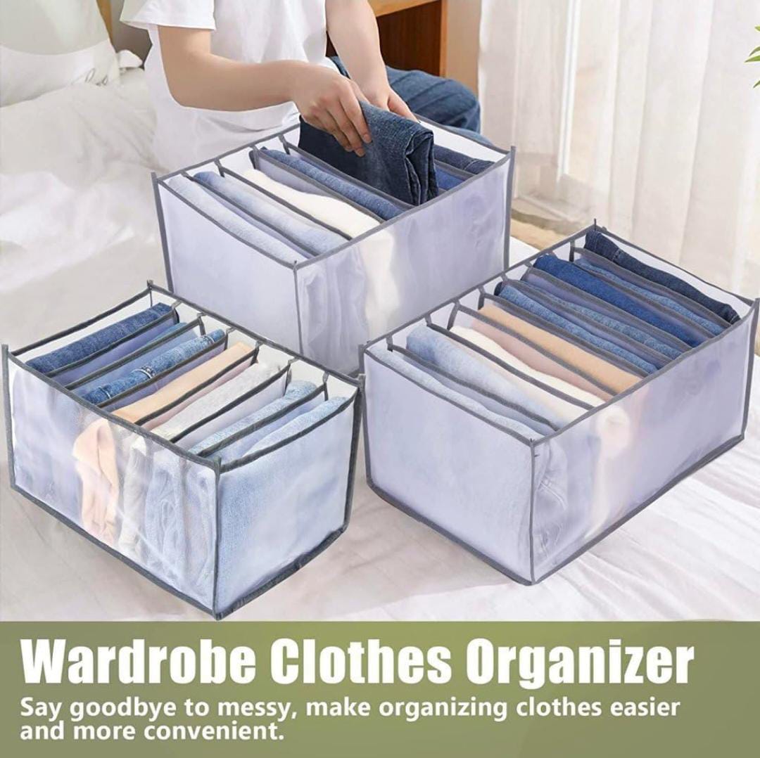 7 Compartment Clothes Organizer