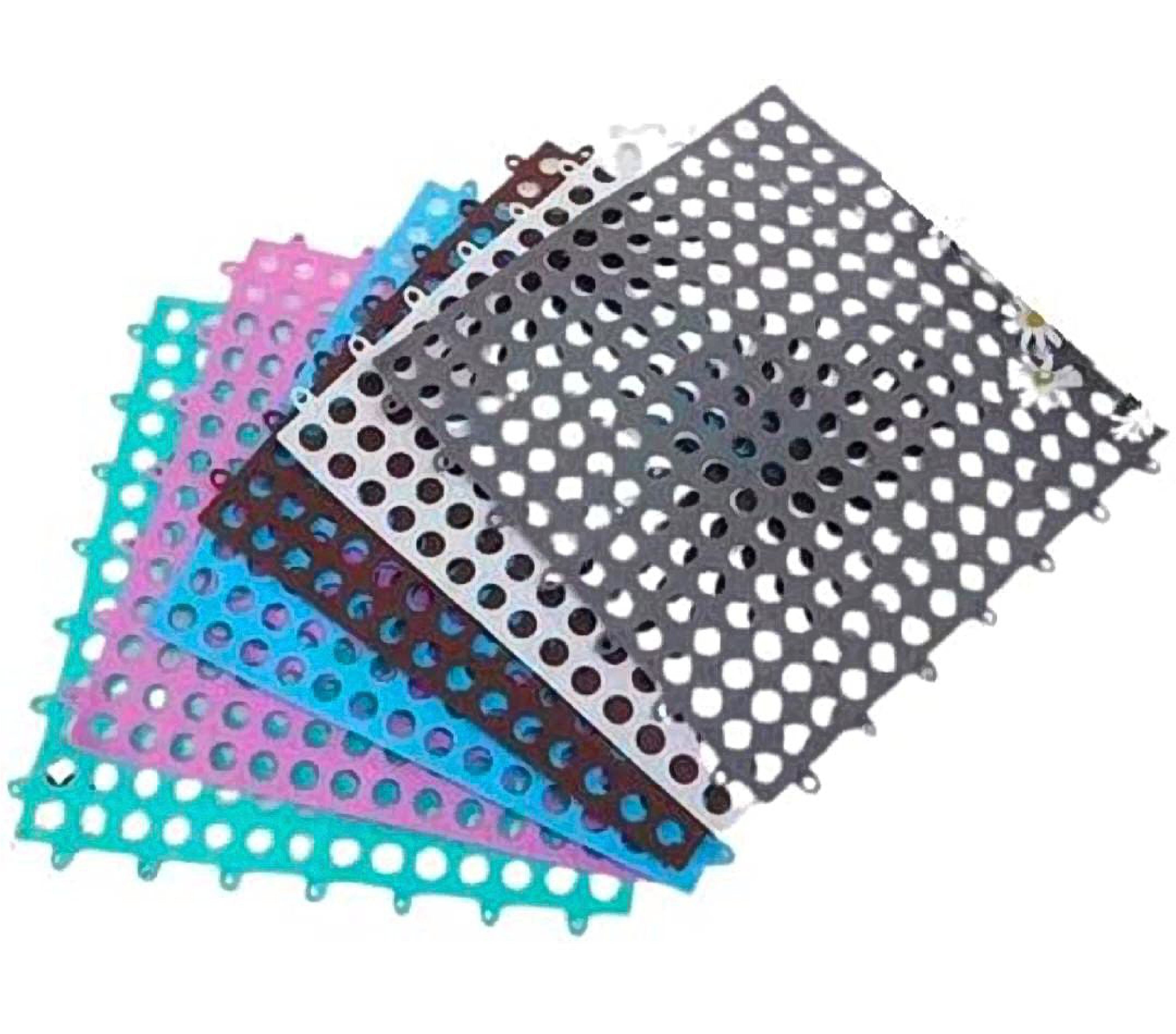 Non-Slip Tiles Floor Mat – 6 PCS Set