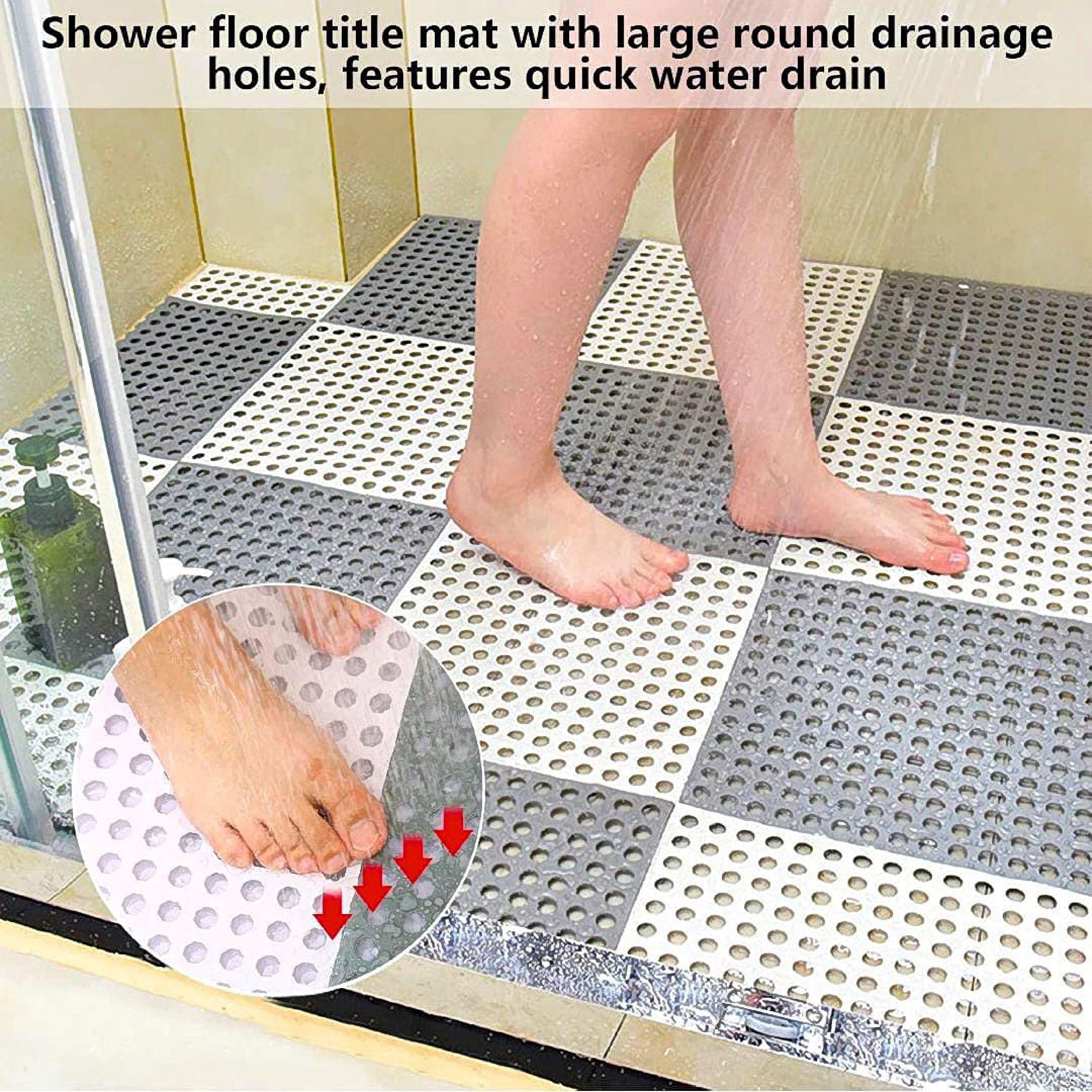 Non-Slip Tiles Floor Mat – 6 PCS Set