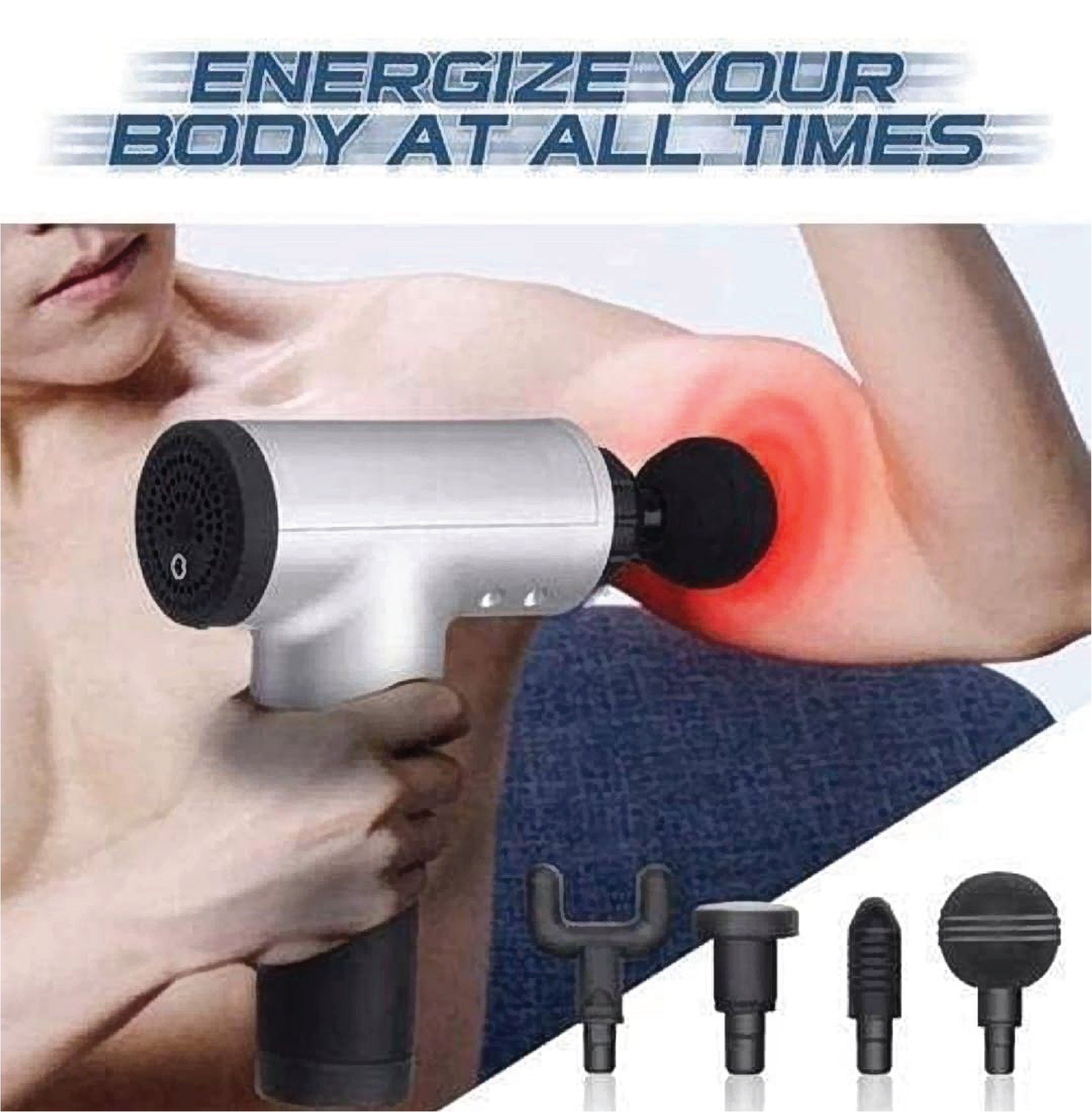Fascial Gun Massage Device