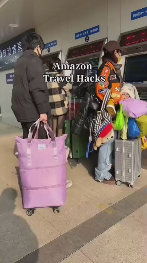Folding Travel Bag with Wheels