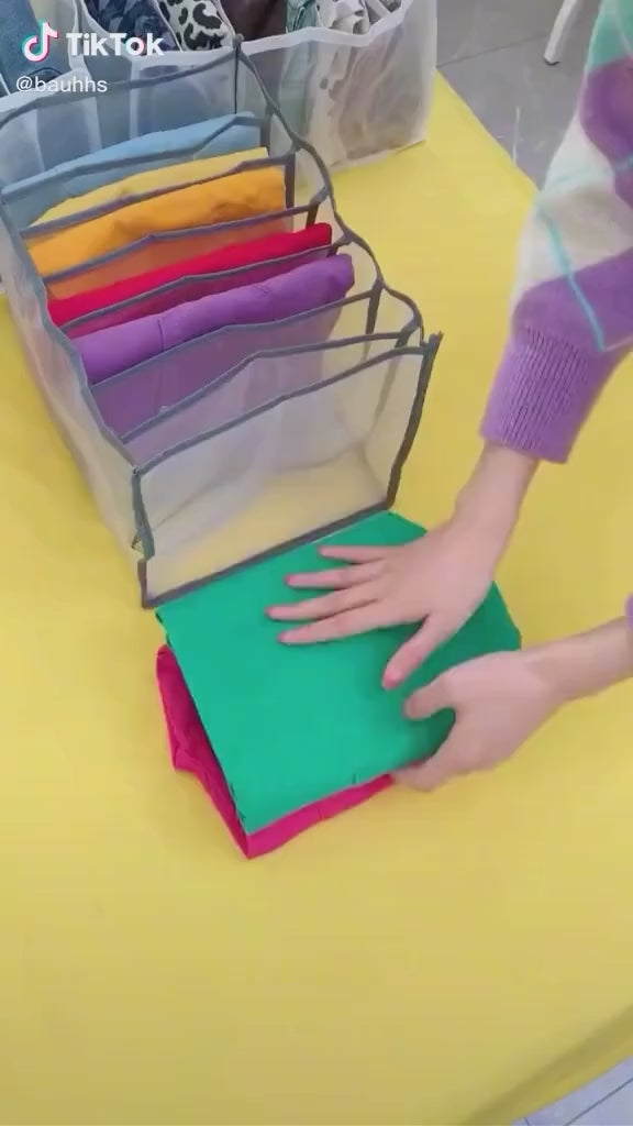 7 Compartment Clothes Organizer