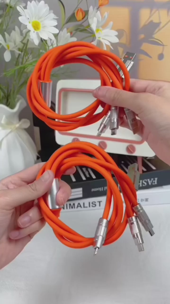 3-in-1 Fast Charging Mobile Data Cable