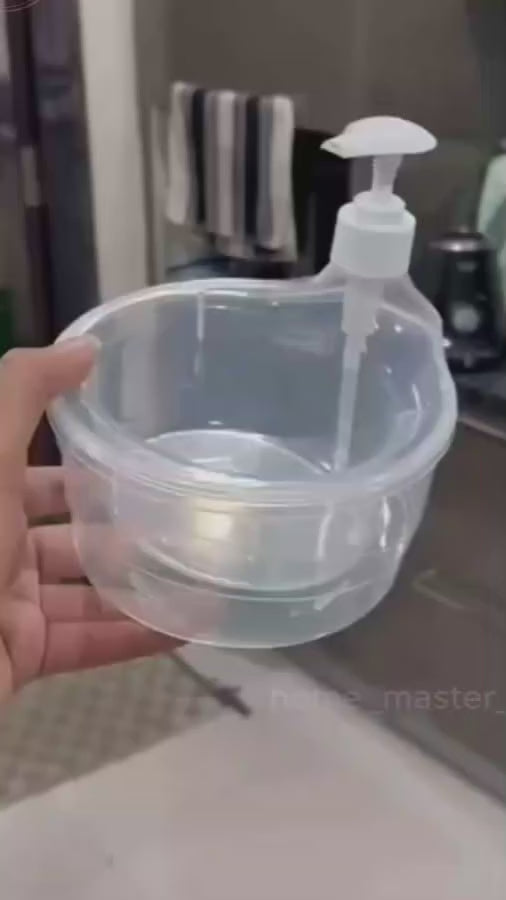 2 in 1 Liquid Soap Dispenser