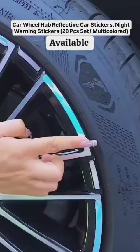 20 PCS Reflective Wheel Sticker Set