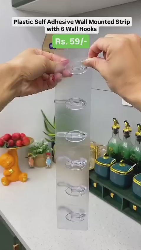 6 PCS Sticker Hook Set - 2 pcs