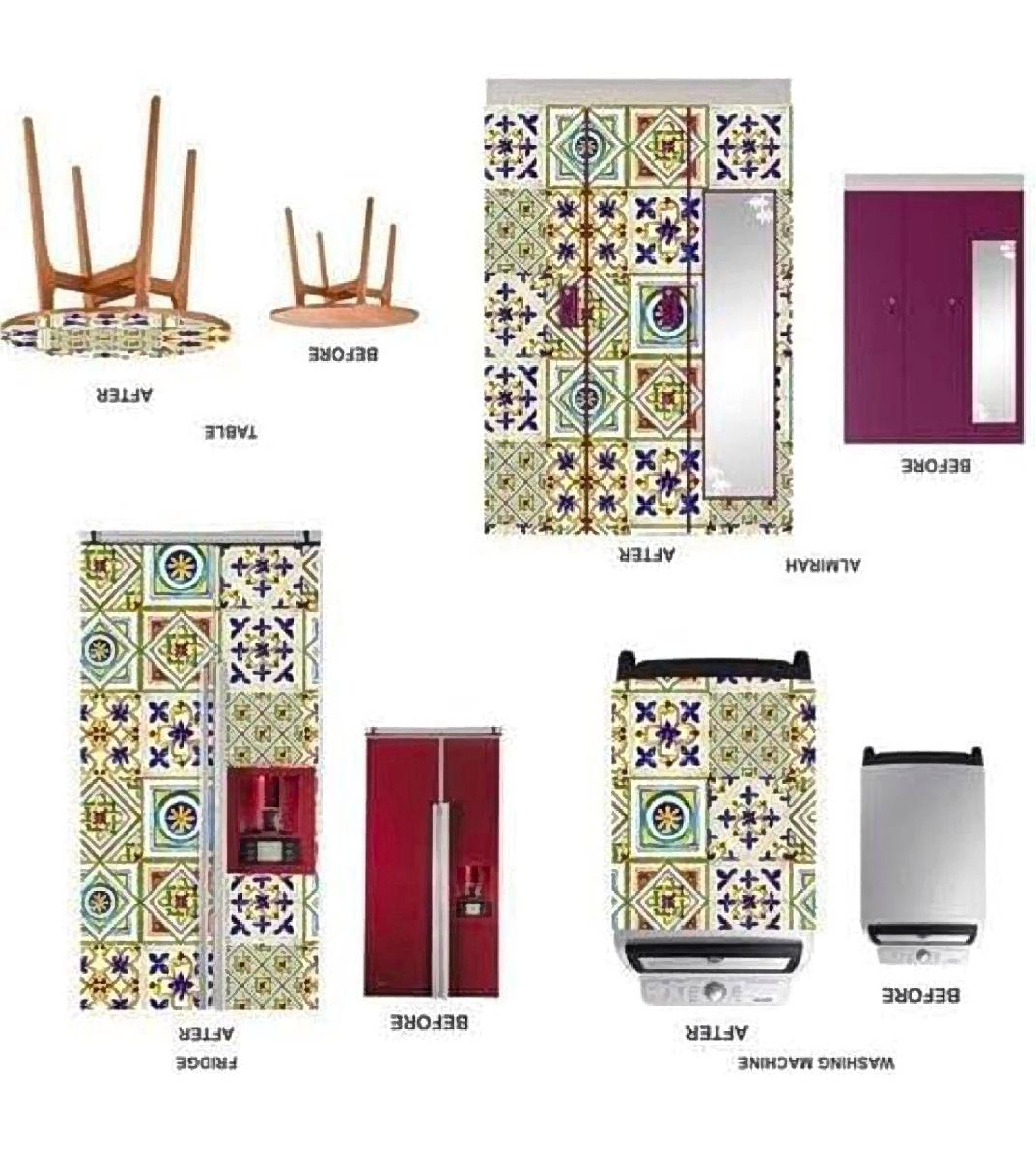 Self-Adhesive Wallpaper (60 × 200 cm)